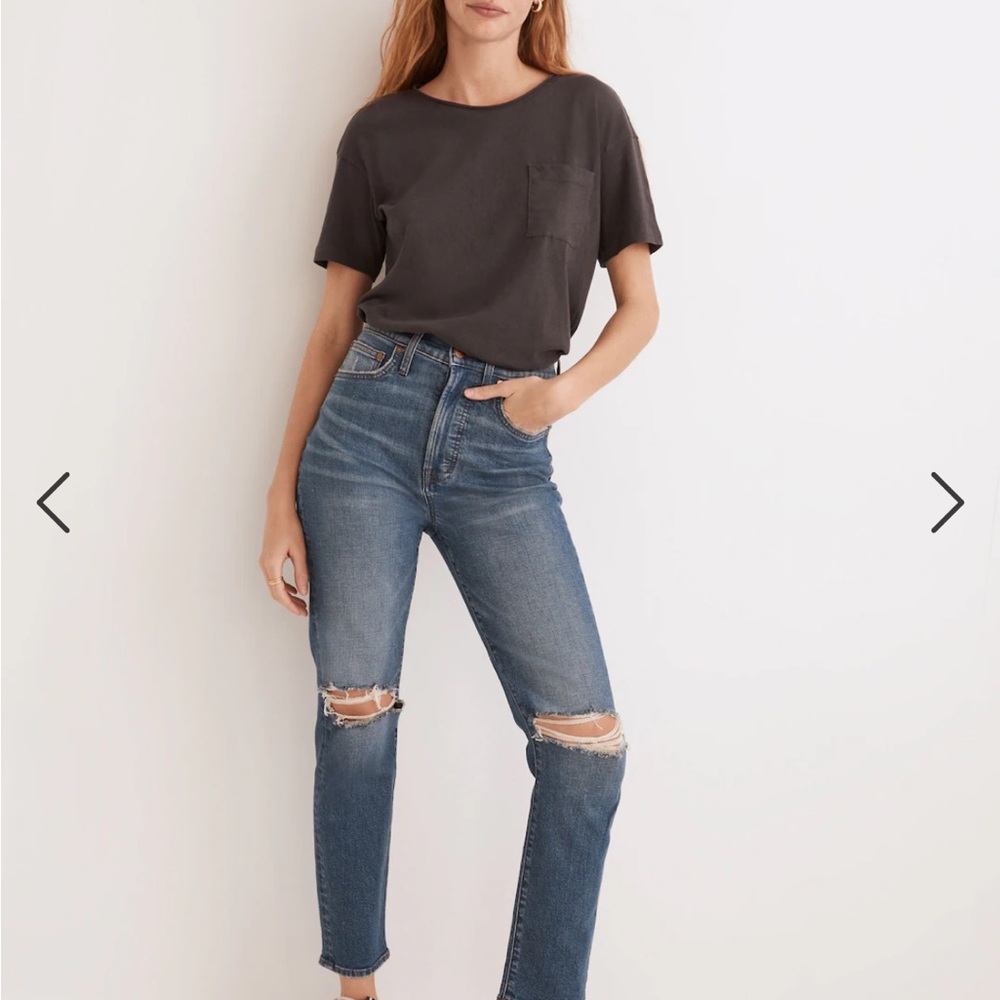 Madewell Perfect Vintage Crop Jean 31 EUC
